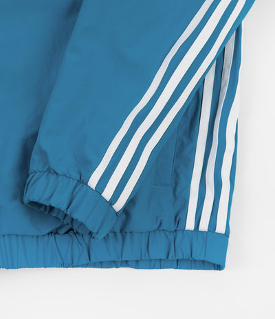 Adidas Windbreaker Sweatshirt - Sonic Aqua / White