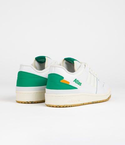 Adidas x Atlas Forum ADV Shoes - FTWR White / Off White / Court Green