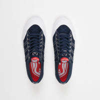 Adidas x Bonethrower Matchcourt Shoes - Collegiate Navy / White / Red thumbnail