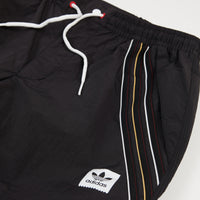 Adidas x Evisen Track Pants - Black / White / Scarlet / Pyrite thumbnail