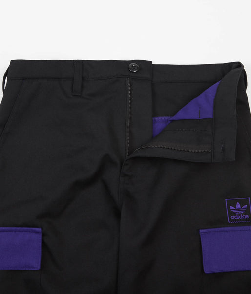 Adidas x Hardies Track Pants Black / Collegiate Purple Flatspot