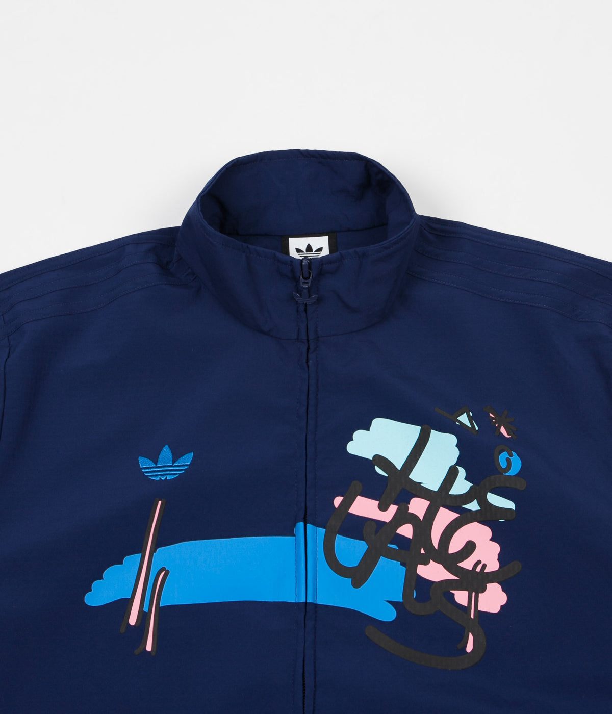 Adidas x Helas Jacket Dark Blue Flatspot