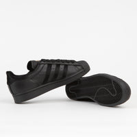 Adidas x Kader Superstar ADV Shoes - Core Black / Core Black / Gold Metallic thumbnail