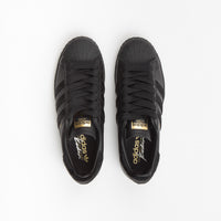 Adidas x Kader Superstar ADV Shoes - Core Black / Core Black / Gold Metallic thumbnail