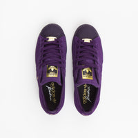 Adidas x Kader Superstar ADV Shoes - Dark Purple / Dark Purple / Gold Metallic thumbnail