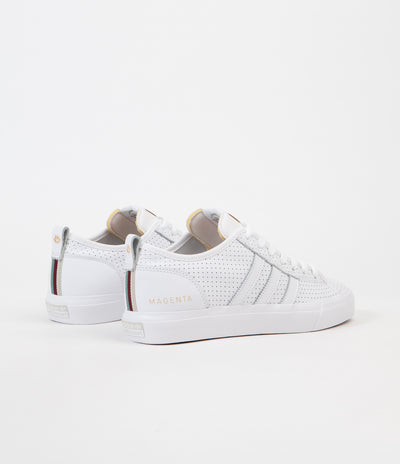 Adidas x Magenta Matchcourt Shoes - White / Gold / Gum