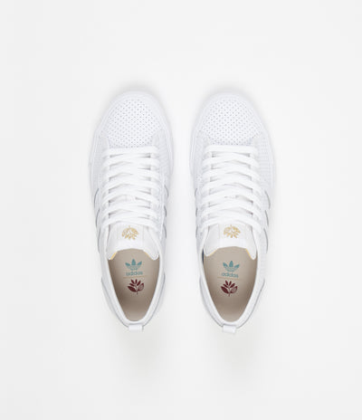 Adidas x Magenta Matchcourt Shoes - White / Gold / Gum
