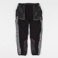 Adidas x Metropolitan Fleece Track Pants - Black / Yellow Tint / Real Magenta thumbnail