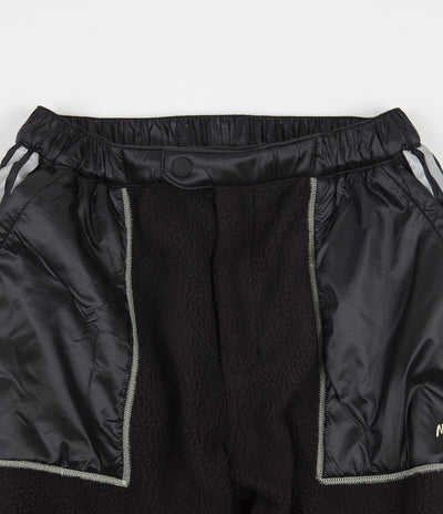 Adidas x Metropolitan Fleece Track Pants - Black / Yellow Tint / Real Magenta