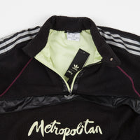 Adidas x Metropolitan Pullover Fleece - Black / Yellow Tint / Real Magenta thumbnail