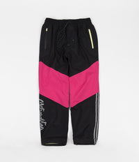 Adidas x Metropolitan Track Pants - Black / Real Magenta / Yellow Tint