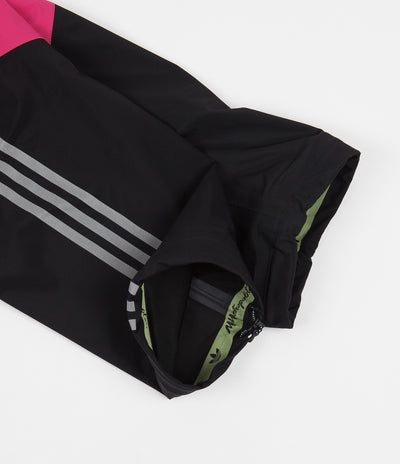 Adidas x Metropolitan Track Pants - Black / Real Magenta / Yellow Tint