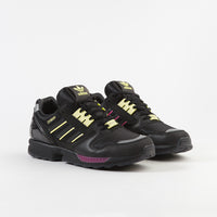 Adidas x Metropolitan ZX 8000 Shoes - Core Black / Yellow Tint / Customized thumbnail