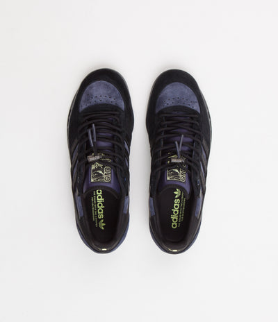 Adidas x Mike Arnold Handball Top Shoes - Core Black / Shadow Navy / Pulse Yellow