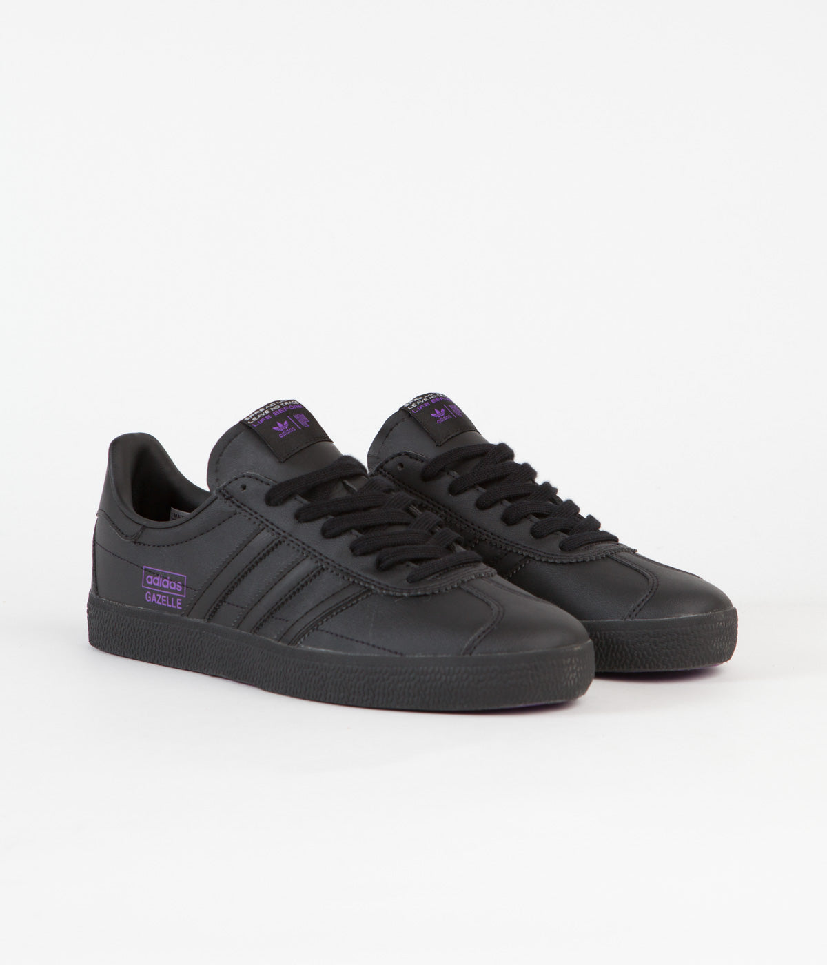 Adidas gazelle top mens purple
