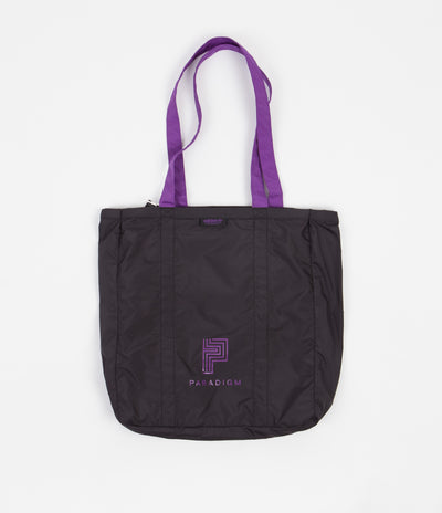 Adidas x Paradigm Tote Bag - Black / Active Purple