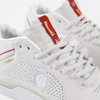 Adidas x Thrasher Tyshawn Shoes - White / Scarlet / Gold Metallic thumbnail