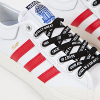 Adidas x Trap Lord Ferg Matchcourt Shoes - White / Scarlet thumbnail