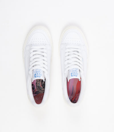 Adidas x Unity Continental Vulc Shoes - White / Chalk White / Light Blue