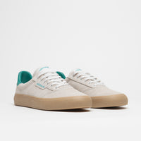Adidas 3MC Shoes - Chalk White / Glory Green / Gum4 thumbnail