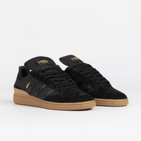 Adidas Busenitz Shoes - Core Black / Carbon / Gold Metallic thumbnail