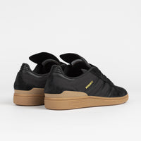 Adidas Busenitz Shoes - Core Black / Carbon / Gold Metallic thumbnail