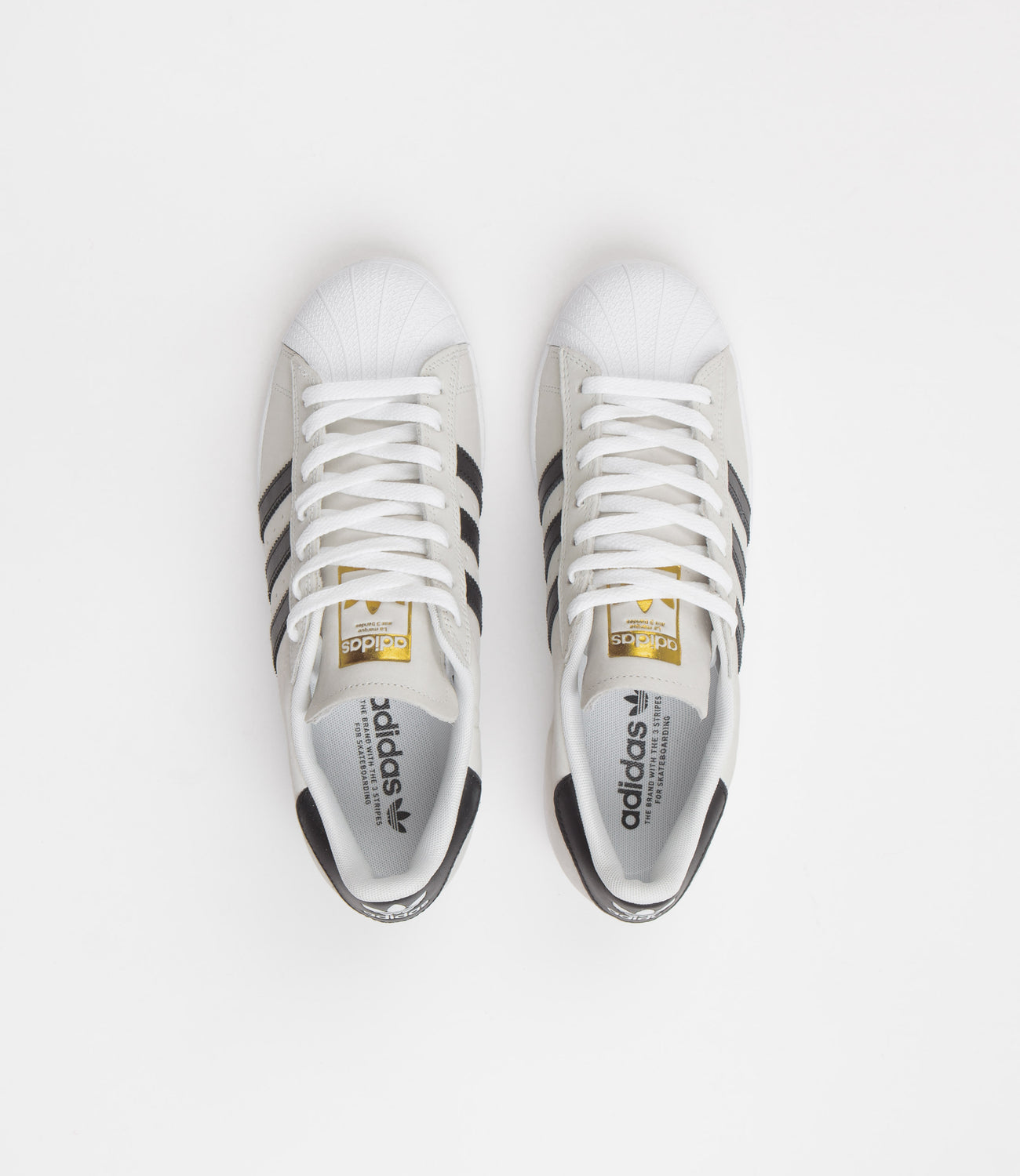 Malen Mijnwerker Uil Adidas Superstar Shoes - White / Core Black / Gold Metallic | Flatspot