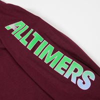 Alltimers Artists Long Sleeve T-Shirt - Burgundy thumbnail