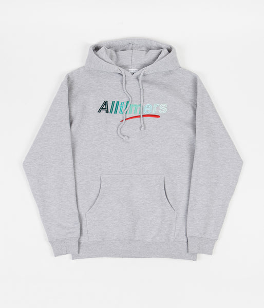 Alltimers Big Fader Hoodie Heather Grey