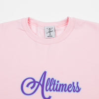 Alltimers Cursive Crewneck Sweatshirt - Pink thumbnail