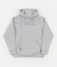 Alltimers Embroidered Bugged Out Broadway Hoodie - Heather Grey