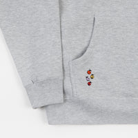 Alltimers Embroidered Bugged Out Broadway Hoodie - Heather Grey thumbnail
