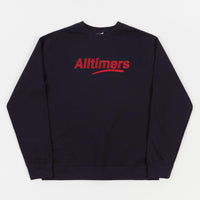 Alltimers Embroidered Estate Crewneck Sweatshirt - Navy thumbnail