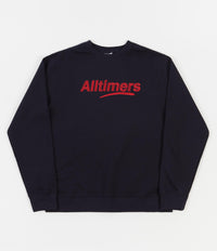 Alltimers Embroidered Estate Crewneck Sweatshirt - Navy
