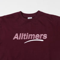 Alltimers Estate Crewneck Sweatshirt - Maroon thumbnail
