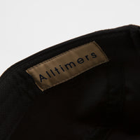 Alltimers Estate Side Logo Foldable Cap - Black thumbnail