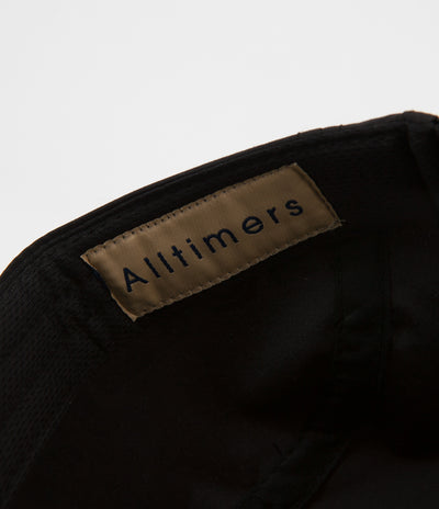 Alltimers Estate Side Logo Foldable Cap - Black