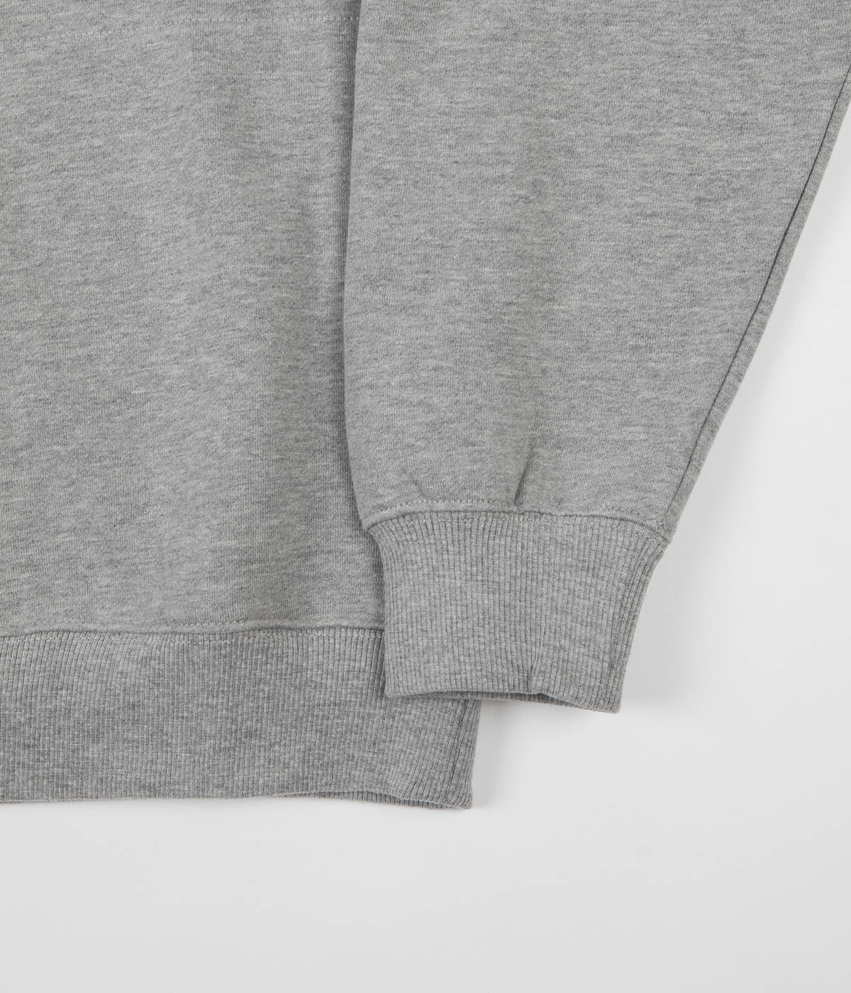 Alltimers Nextel Quarter Zip Sweatshirt - Heather Grey