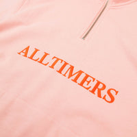 Alltimers Nextel Quarter Zip Sweatshirt - Pink thumbnail