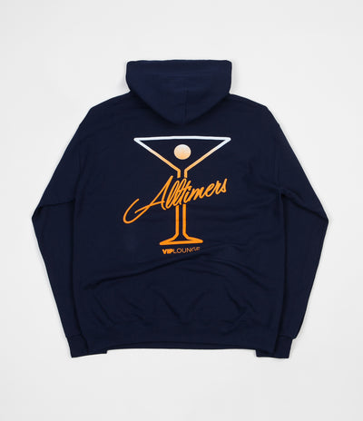 Alltimers Puff Classic Logo Hoodie - Navy