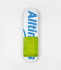 Alltimers Trace Logo Deck - White - 8.25"