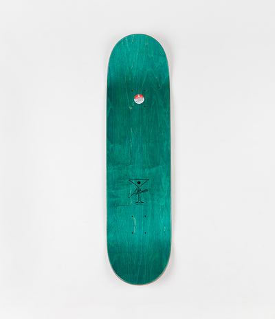 Alltimers Trace Logo Deck - White - 8.25"