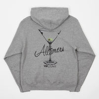 Alltimers Watercolor Logo Hoodie - Grey thumbnail