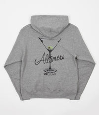 Alltimers Watercolor Logo Hoodie - Grey