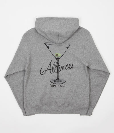 Alltimers Watercolor Logo Hoodie - Grey