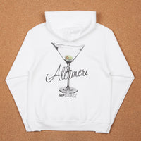Alltimers Watercolor Logo Hoodie - White thumbnail