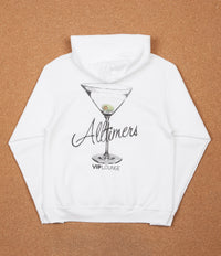 Alltimers Watercolor Logo Hoodie - White