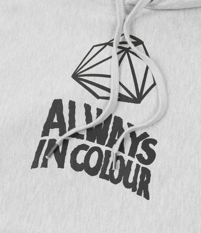 Always in Colour Geometric Hoodie - Grey Heather