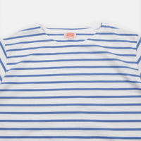 Armor Lux Breton Sailor Striped T-Shirt - Milk / Blue thumbnail