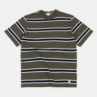 Armor Lux Heritage Bane T-Shirt - Epicea / Milk / Rich Navy thumbnail